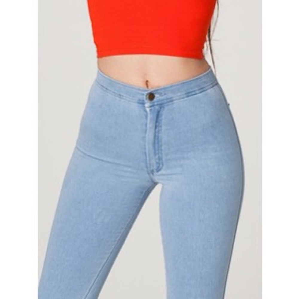 American Apparel Easy Jeans Size XS EUC